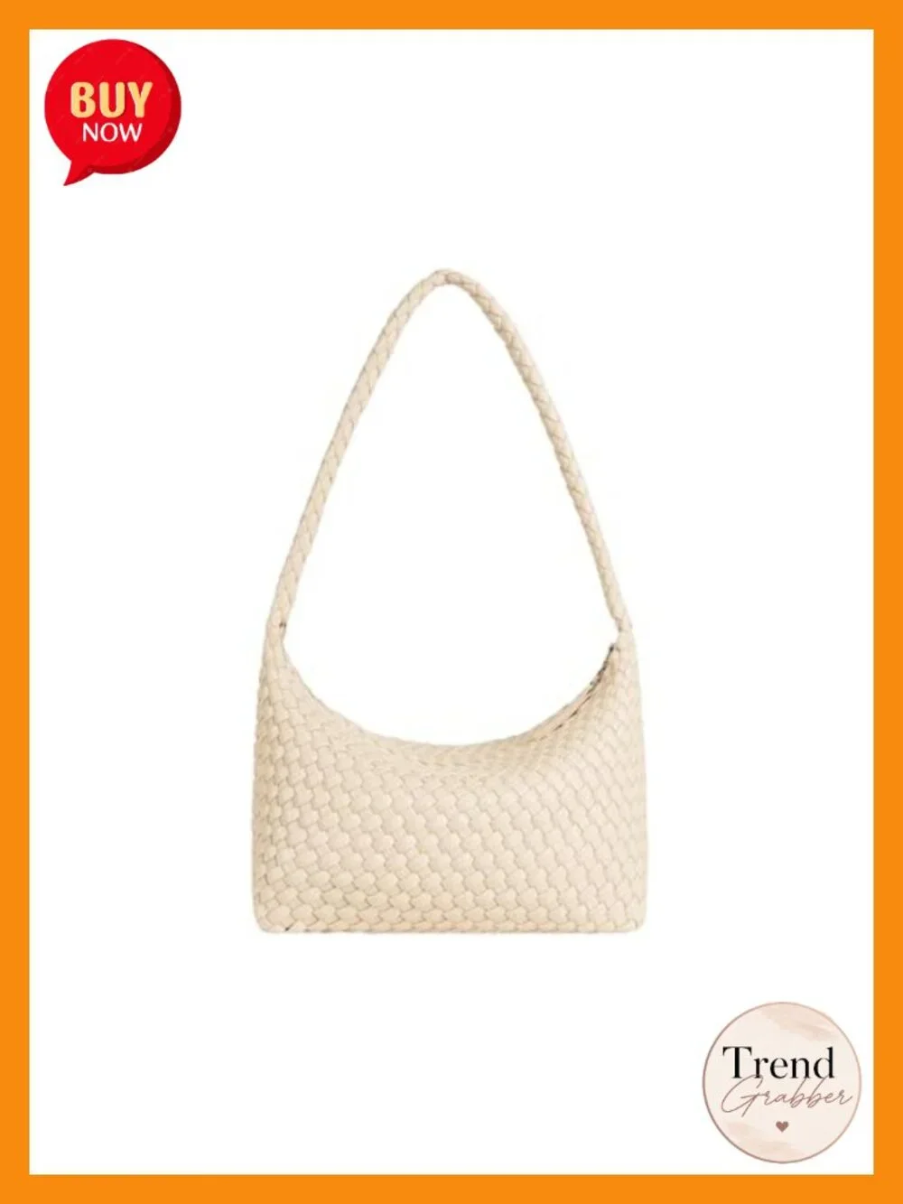 Vegan Leather Woven Braided Tote Handbag Hobo Purse